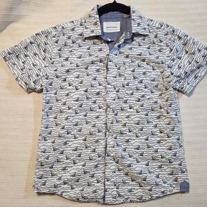 Paper Denim & Cloth 100% Cotton Minimalist Kids Button-Down‎ Shirt | Size 8